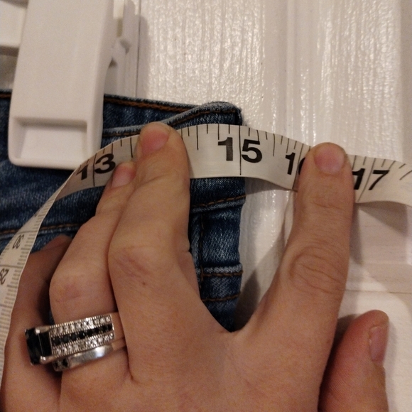 Mango medium wash thrashed ankle cropped jeans - Picture 5 of 7